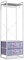 Sorbus Clothing Rack with Drawers - Clothes Stand Dresser - Wood Top, Steel Frame, & Fabric Drawers - Tall Closet Storage Organizer - Garment Rack for Hanging Shirts, Dresses, & Jackets